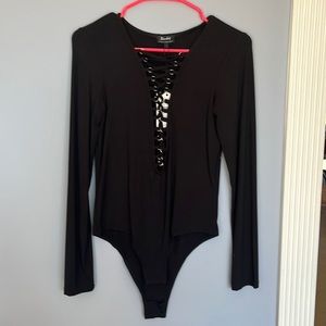 Bardot bodysuit